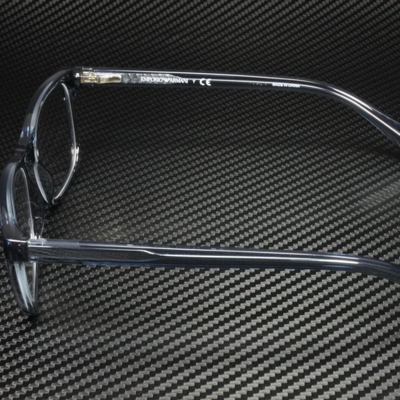 Emporio Armani Women's Transparent Blue Eyeglasses - Picture 4 of 4